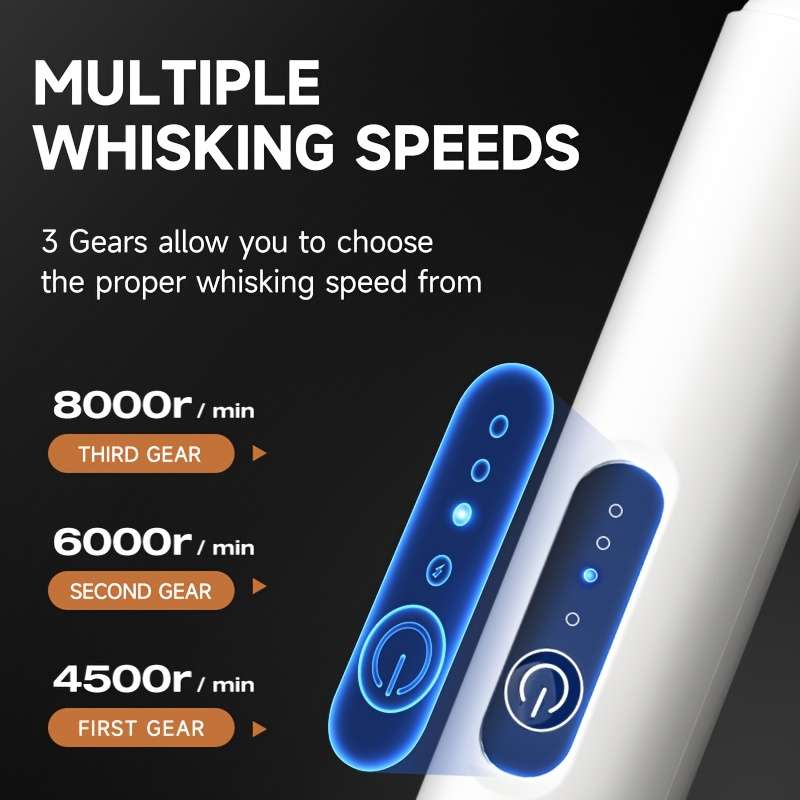 Compact USB Rechargeable Electric Milk Frother
