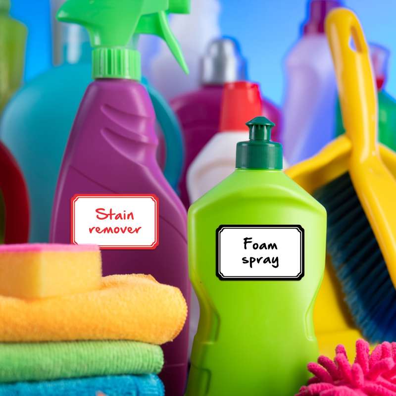 1200 Labels 8 Colors Blank Writable