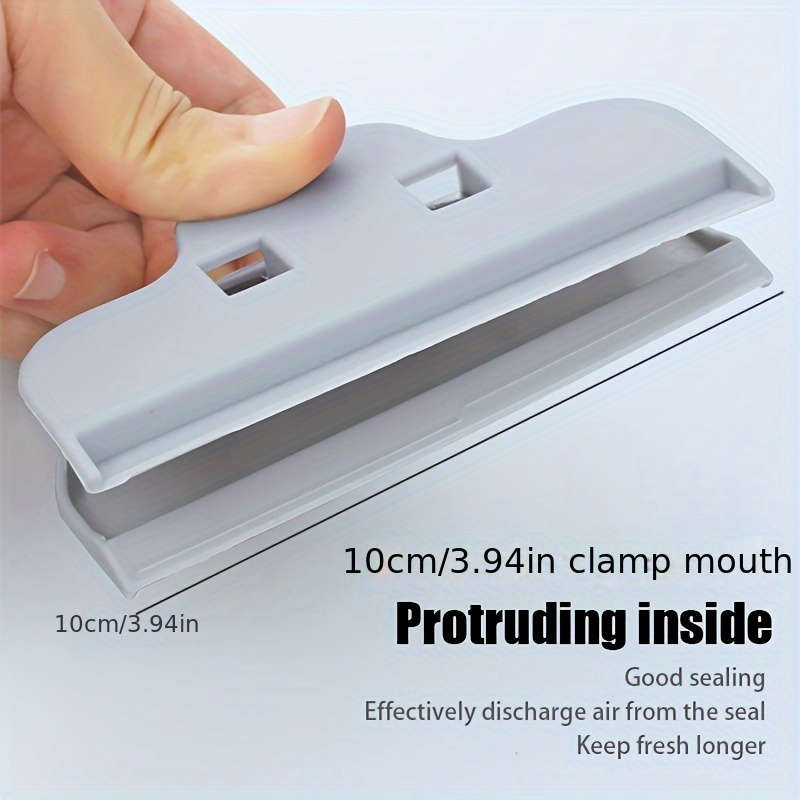 Plastic Food Storage Bag with Sealing Clip