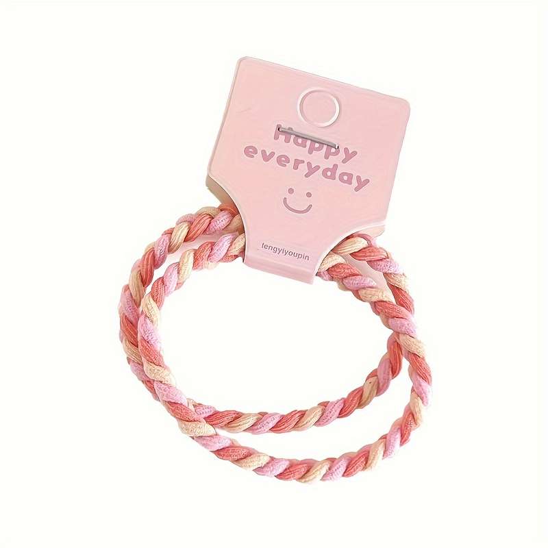 5pcs Cute Silky Hair Ties