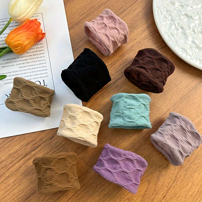 Soft And Stretchy Fabric Scrunchies