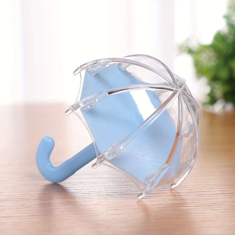 1pc Colorful Plastic Jewelry Storage Box -