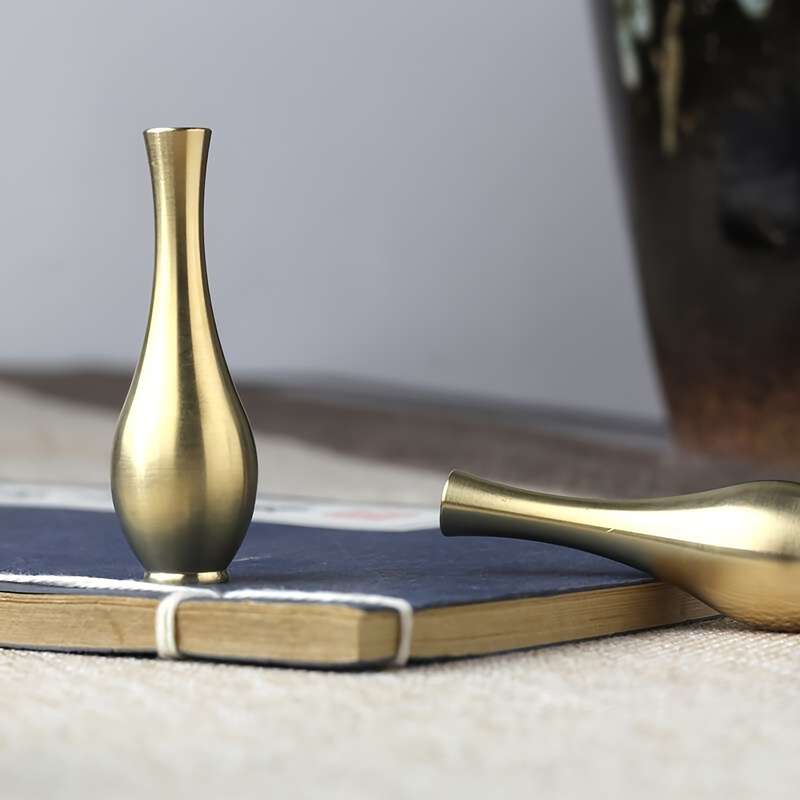 Elegant Mini Copper Vase for Flowers