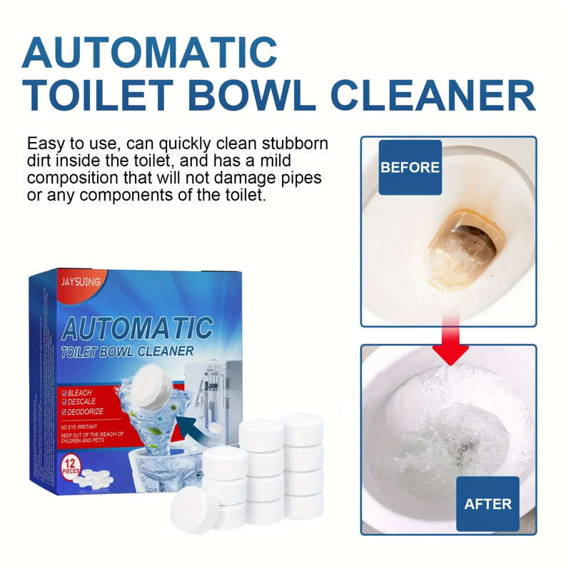 Automatic Toilet Bowl Cleaner Tablets