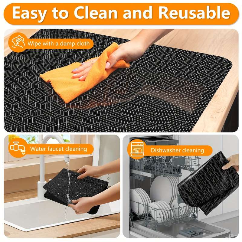 Extra-Large Silicone Kitchen Stove Mat -