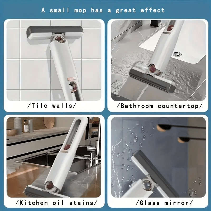 A set of multi-functional desktop mops