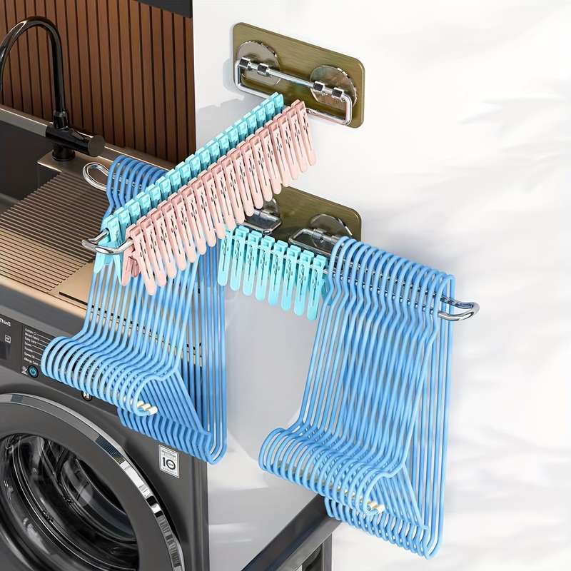1pc Clothes Hanger Storage Rack