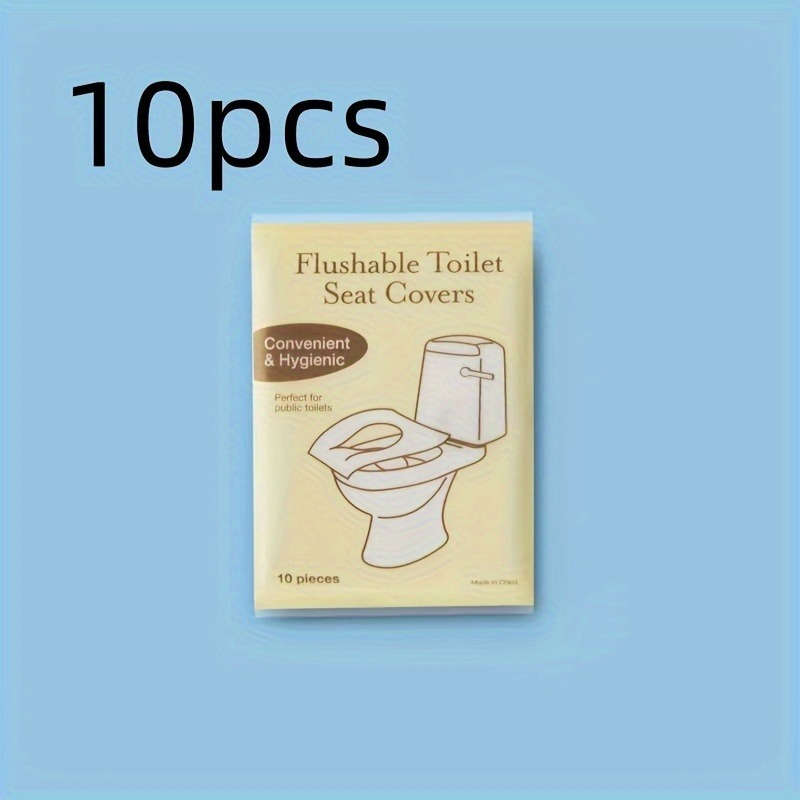 10pcsHygiene Protection: Disposable Toilet Seat Pads