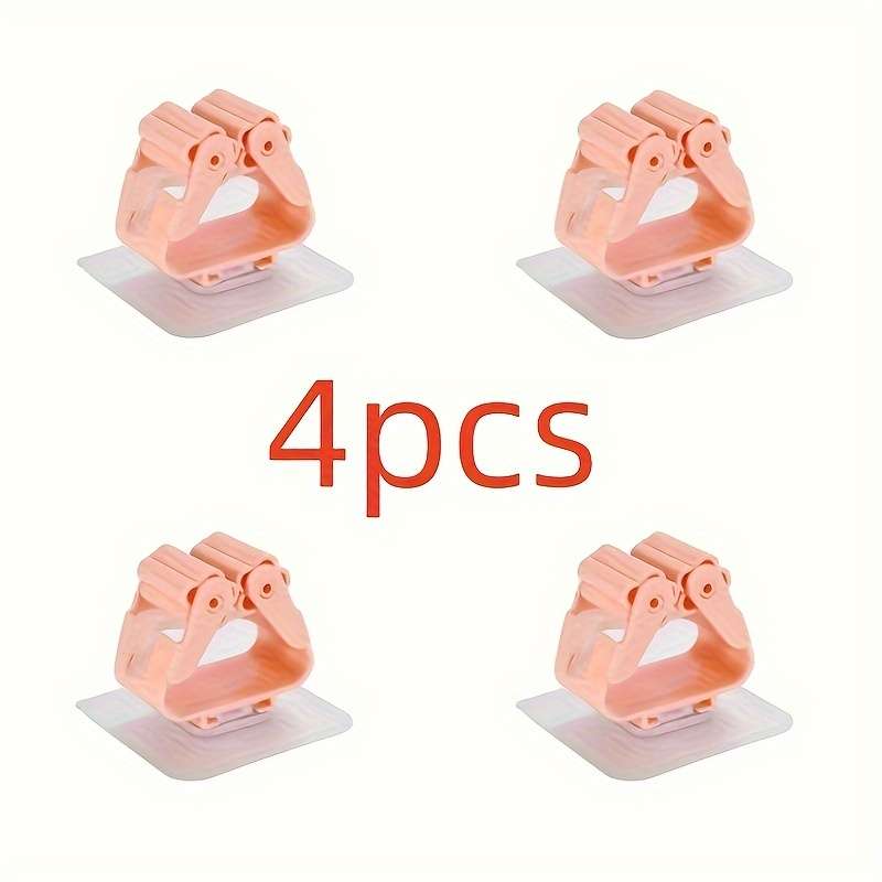 4pcs ABS Mop  Broom Holder