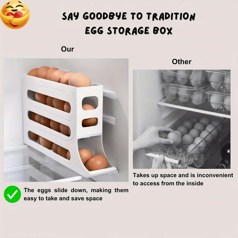 30 Egg Refrigerator Organizer