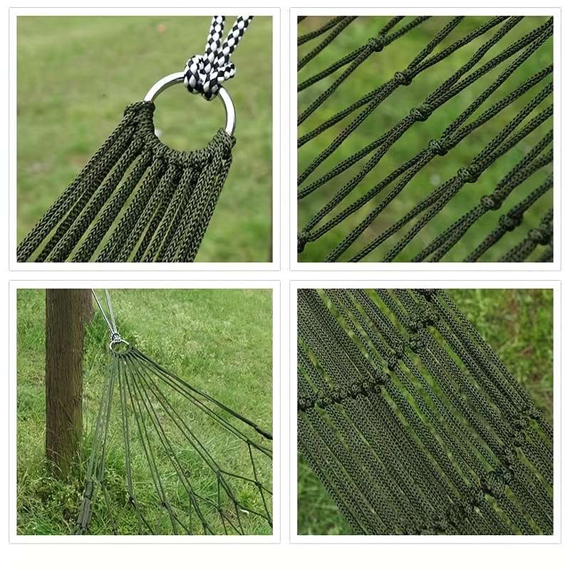 Ultra-Durable Nylon Mesh Hammock