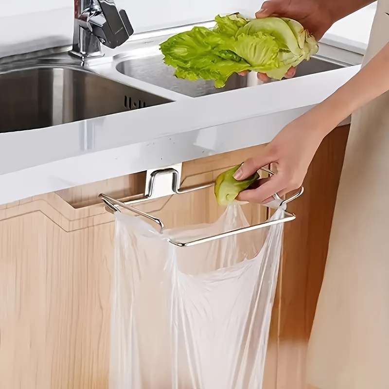 1pc Stainless Steel Bag Holder Organizer