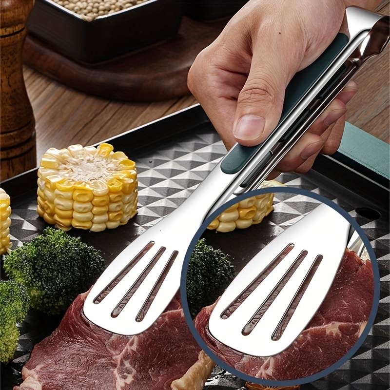 3pc Durable Stainless Steel Tongs
