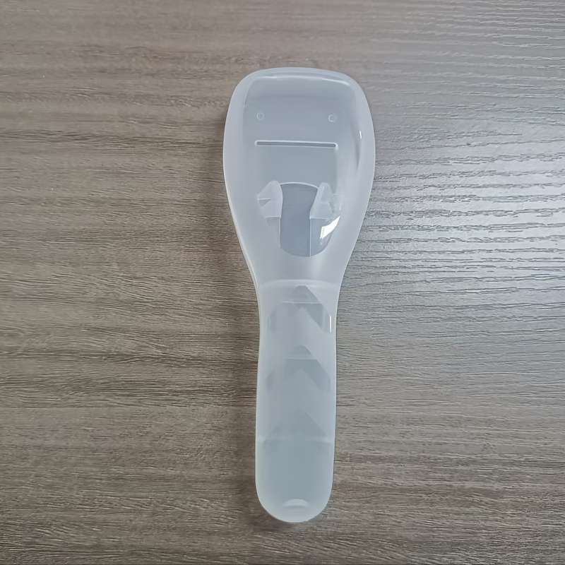 1pc Clear Travel Razor Case