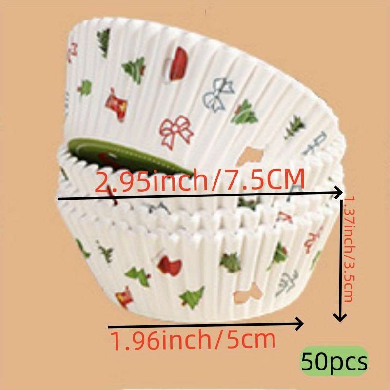 Christmas Series Of Cake Cups