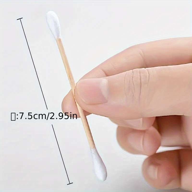 Double ended cotton swabs
