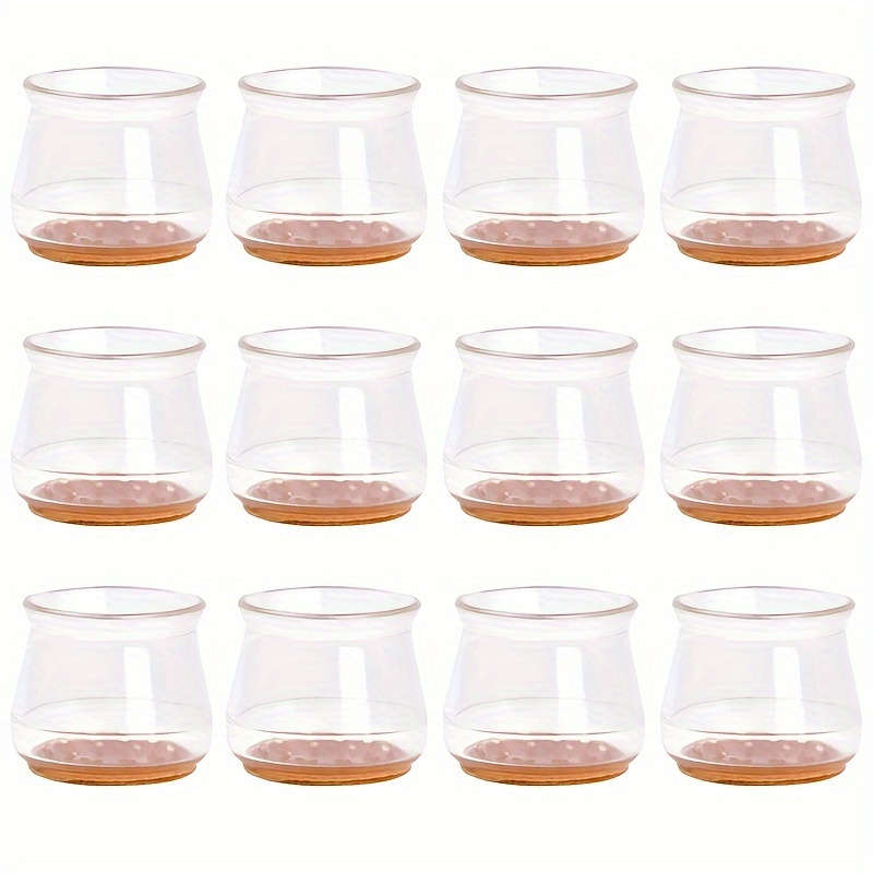 12pcs Silicone Chair Leg Protectors