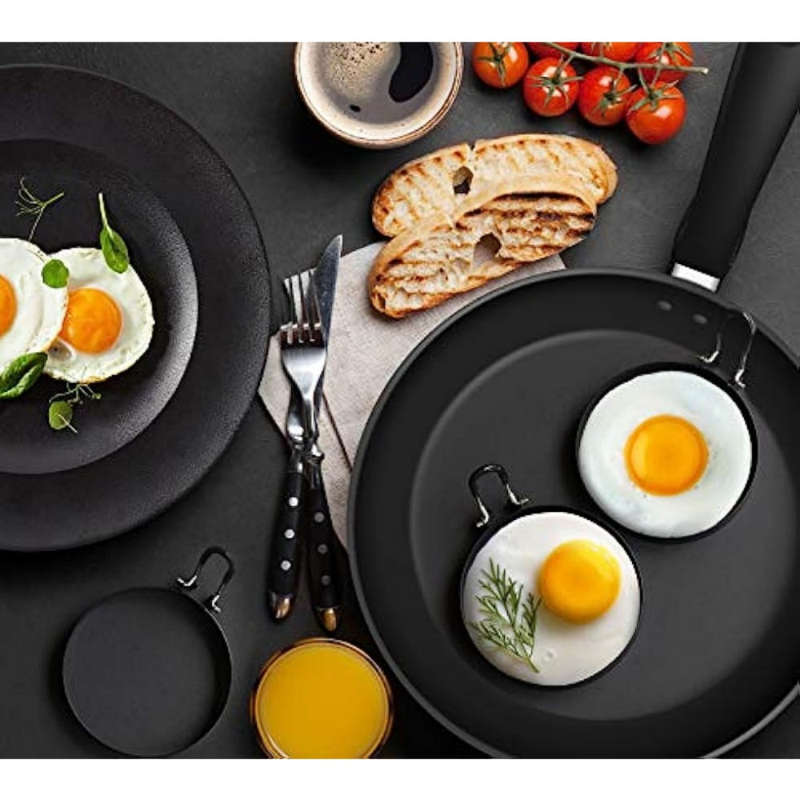 Stainless Steel Egg Cooking Rings Set