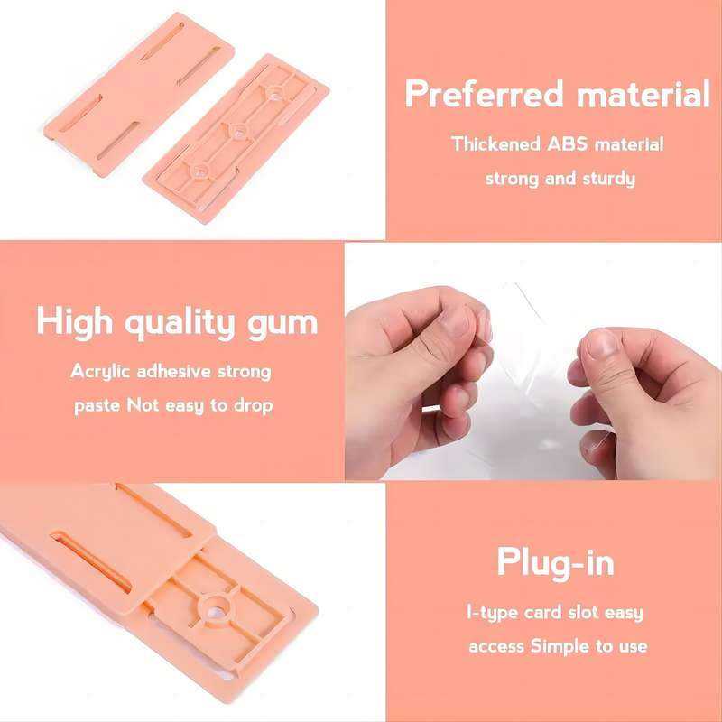 3pcs Punch-Free Socket Holder