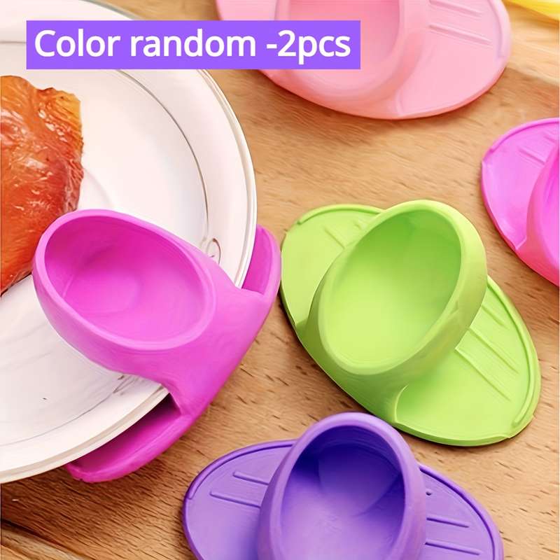 2-Pack Silicone Heat Resistant Finger Grips