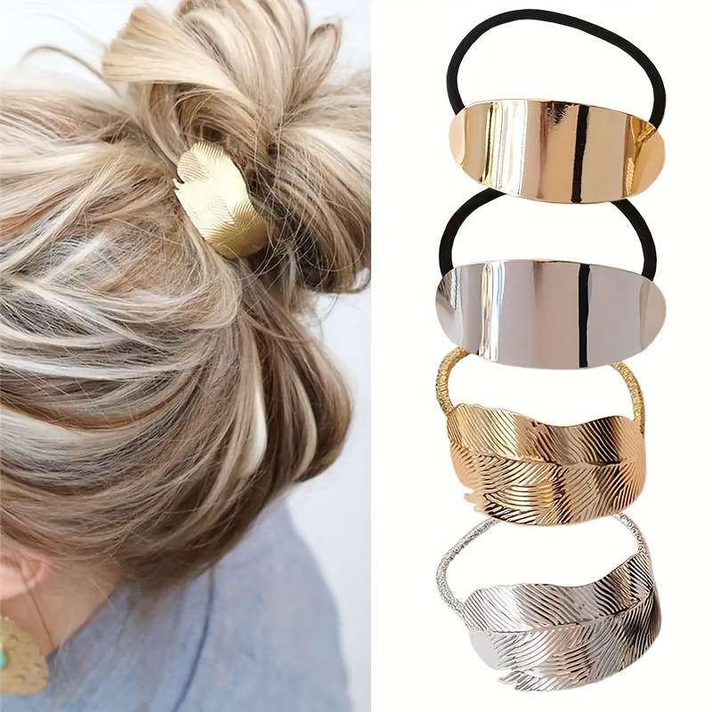 Bohemian Style Alloy Hair Tie Set