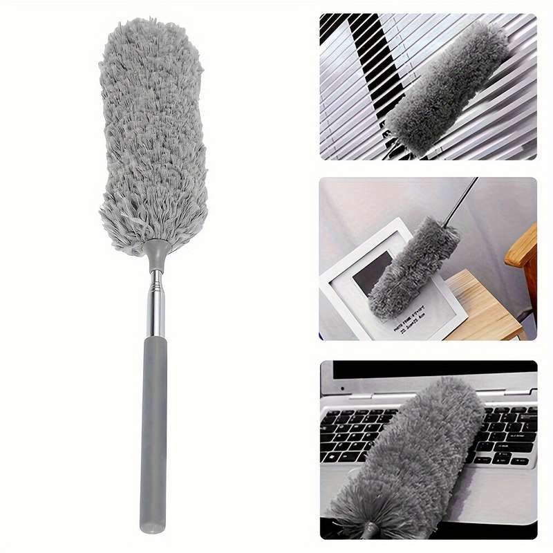 1pc Extendable Microfiber Duster