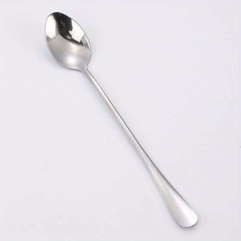 1PCStainless Steel Long Handle Ice Tea Spoon