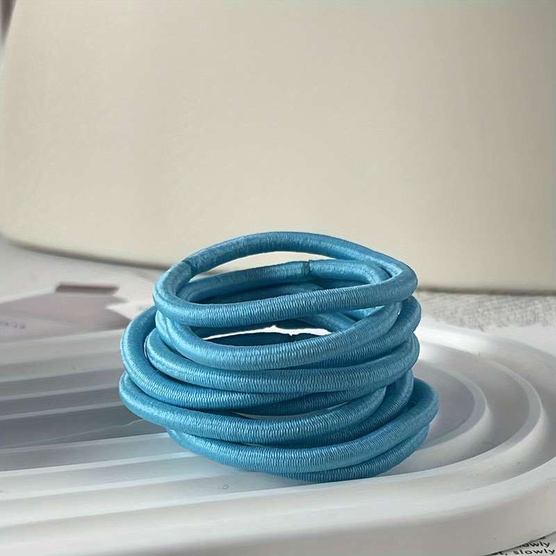 Colorful Elastic Hair