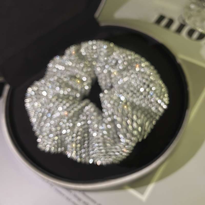 Elegant Rhinestone Hair Tie