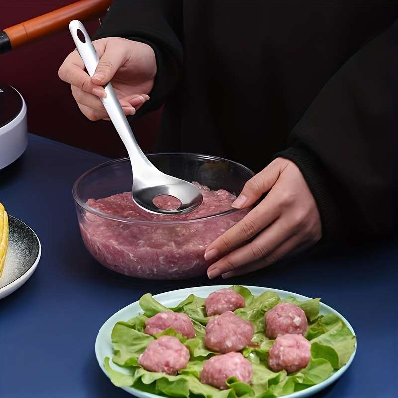A Kitchen Stainless Steel Meatball Machine
