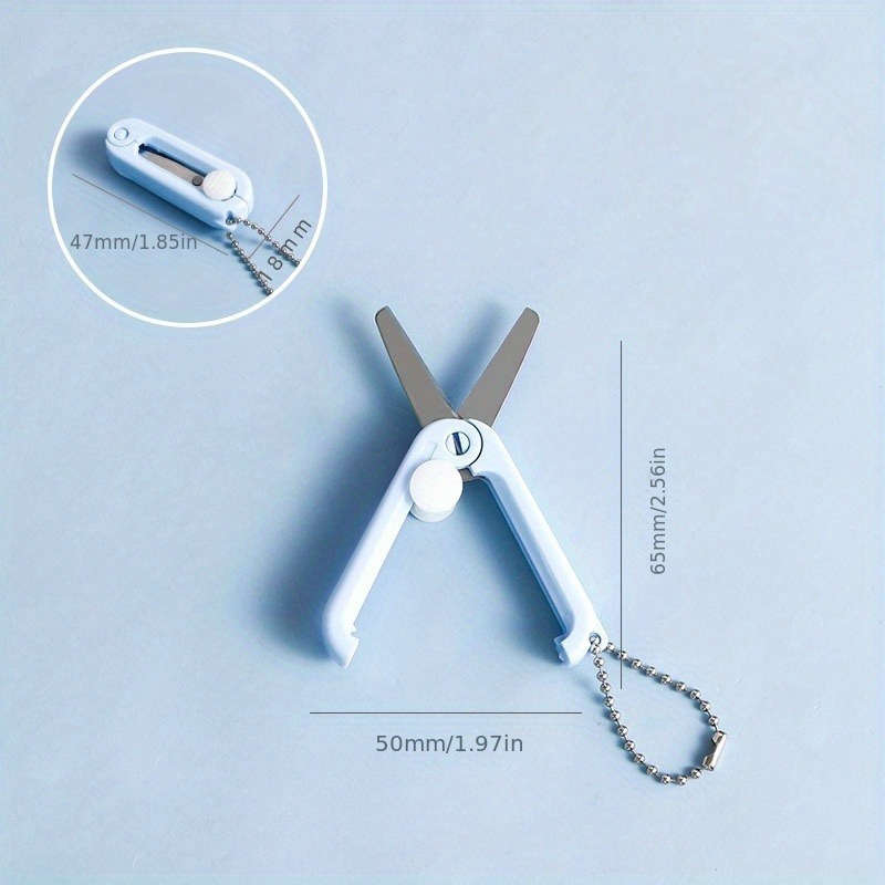 Compact Stainless Steel Mini Scissors
