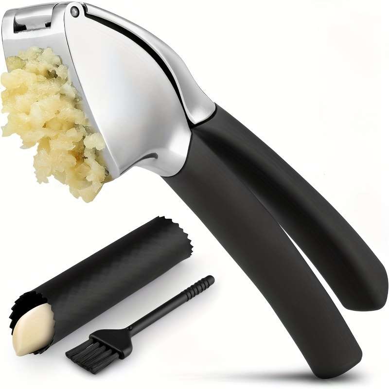Garlic Press Crusher and Mincer with Sturdy Construction