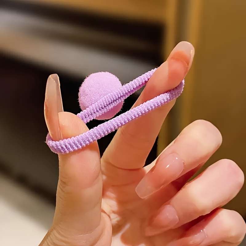 Cute Elastic Hair Ties Set for Teens