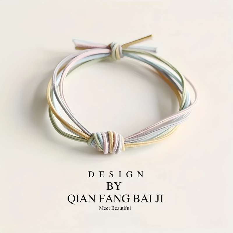 Hand-knotted hair band