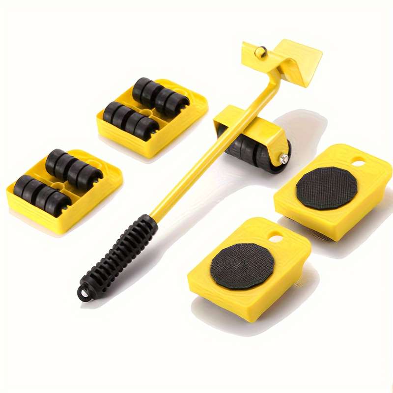 5pcs Heavy-Duty Furniture Moving System