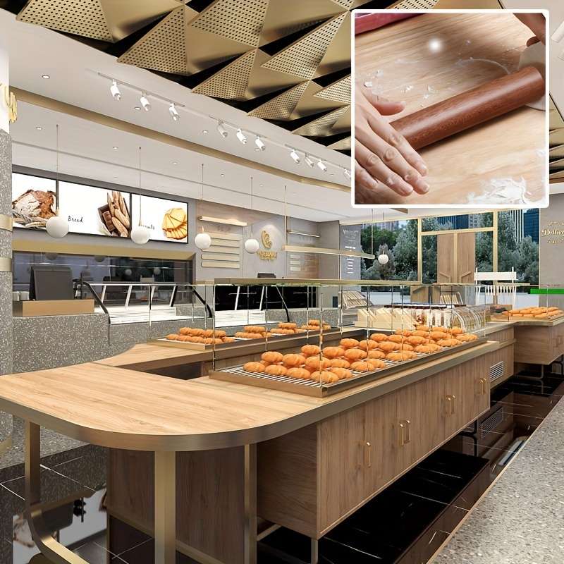 1pc High-quality Solid Wood Rolling