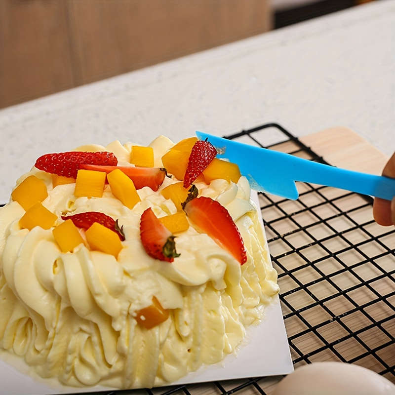 3-Piece Silicone Cake Spatula Set