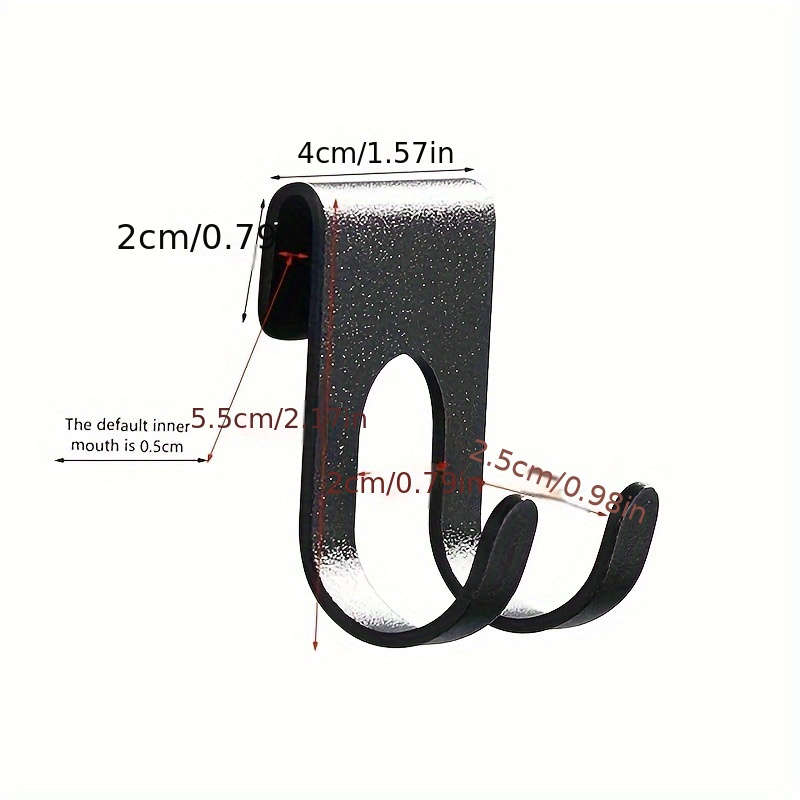 Easy-Install Aluminum Hooks
