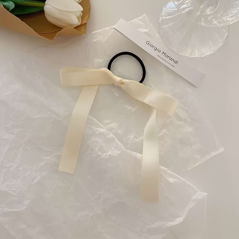 Elegant Bowknot Ribbon Hair Tie