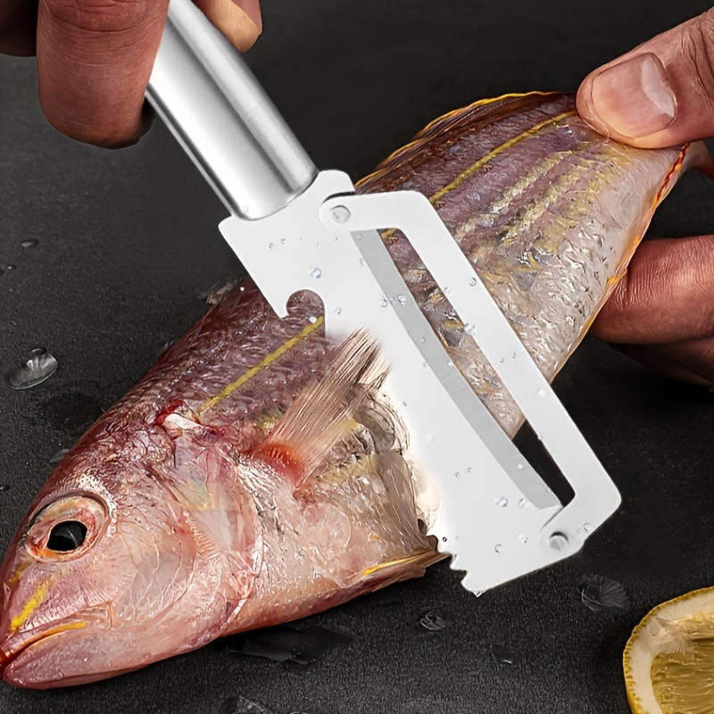 1pc 4-in-1 Multifunctional Stainless Steel Peeling Knife
