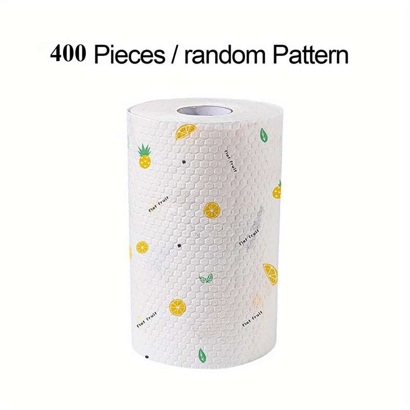 400pcs Washable Kitchen Paper Towels