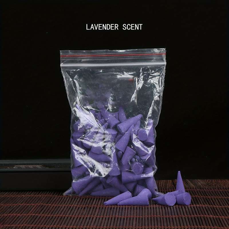 60pcs Lavender Blend Incense Cones