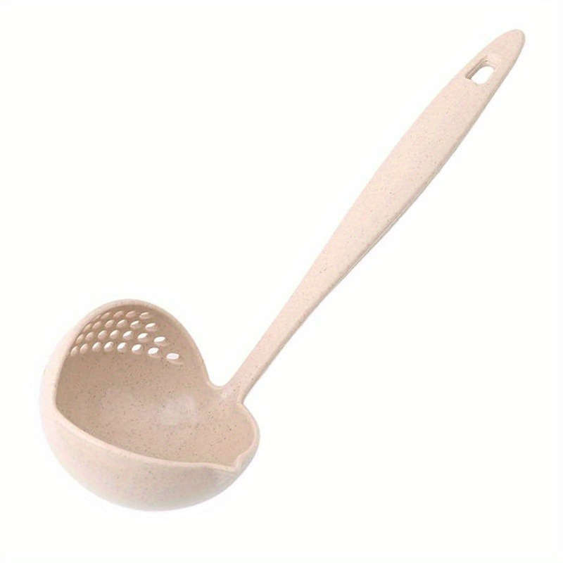 2-in-1 Long Handle Soup Spoon with Built