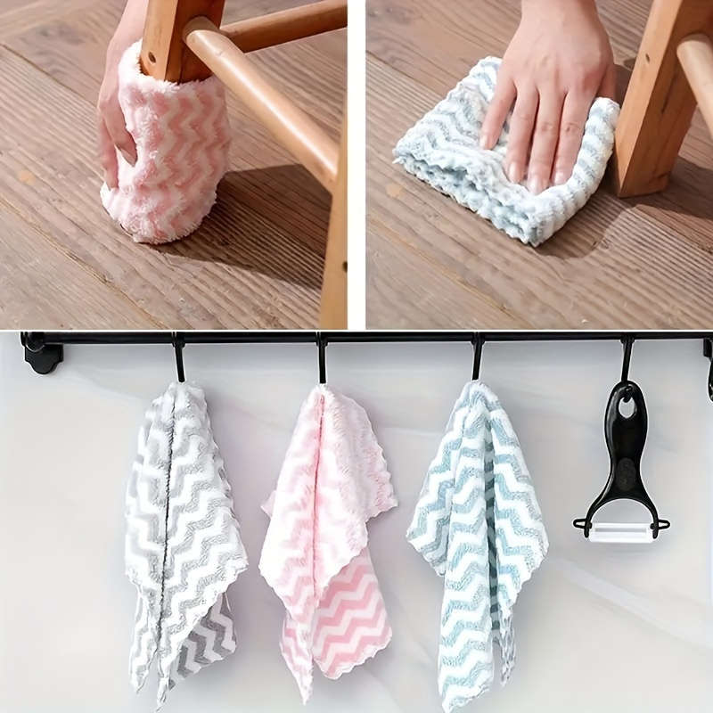 10pcs Microfiber Dish Cloths