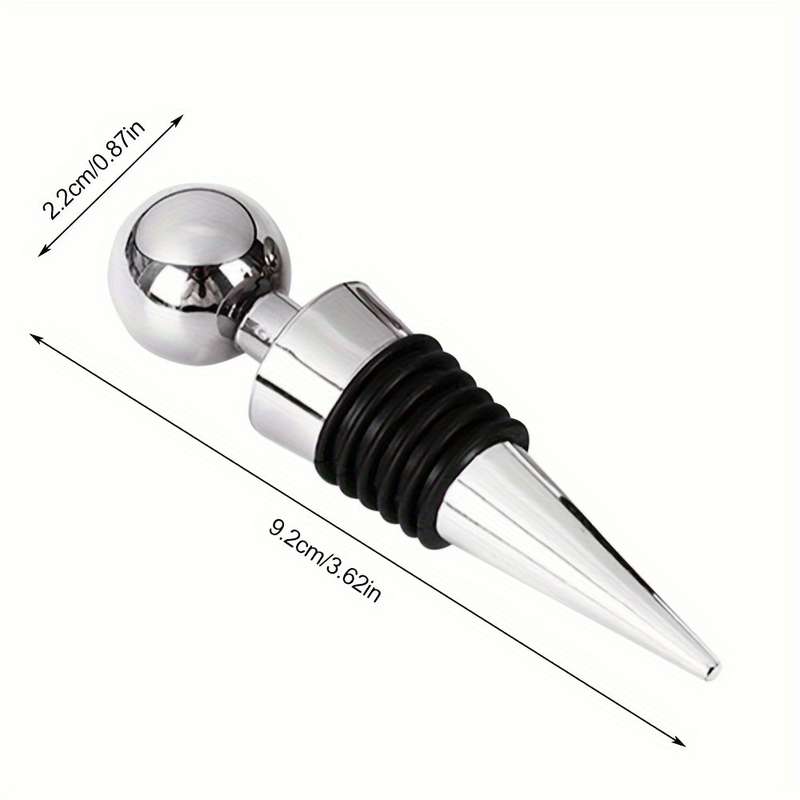 Wine Bottle Stopper Red Wine Beverage Champagne Preserver Cork Vacuum Sealed Bottle Cap Wedding Favo