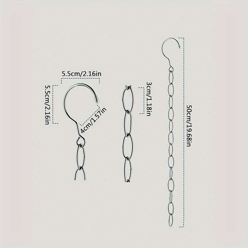 Stainless Steel Clothes Chain Wardrobe Storage Chain