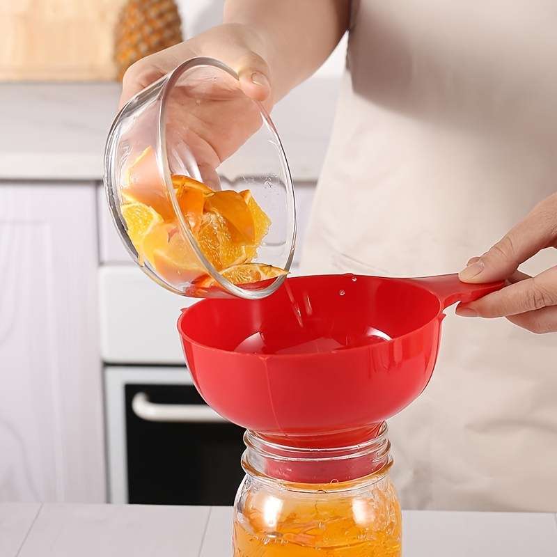 One Plastic Funnel With A Large Diameter Oil Funnel