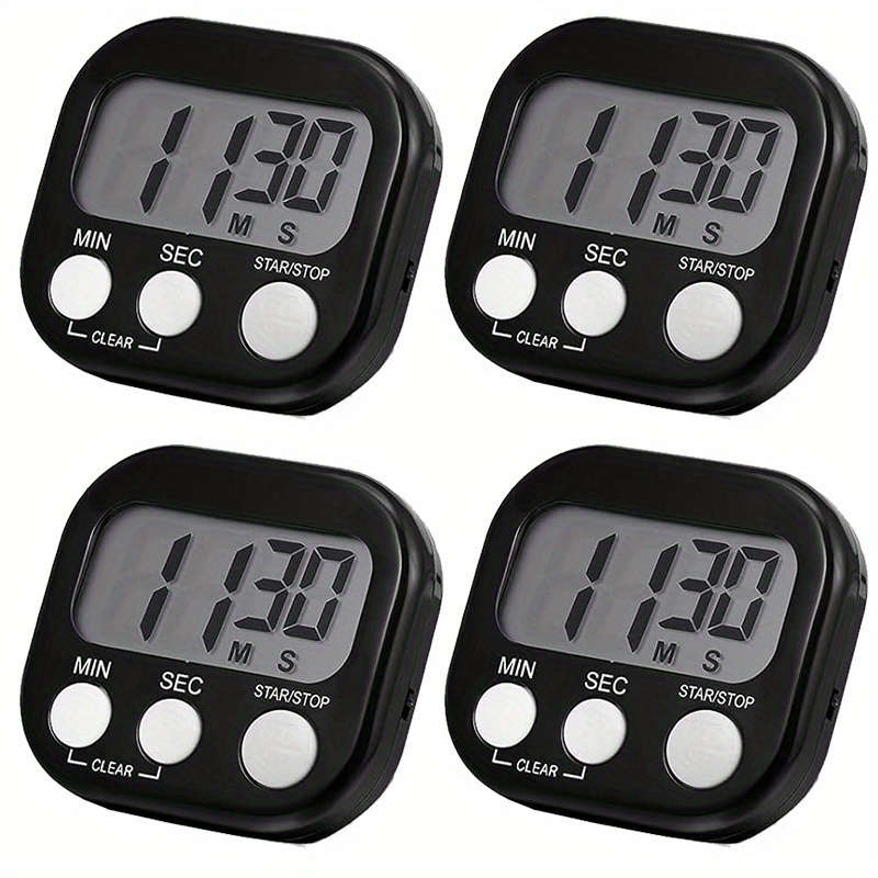 1pcs Digital Kitchen Timer Magnetic Timers