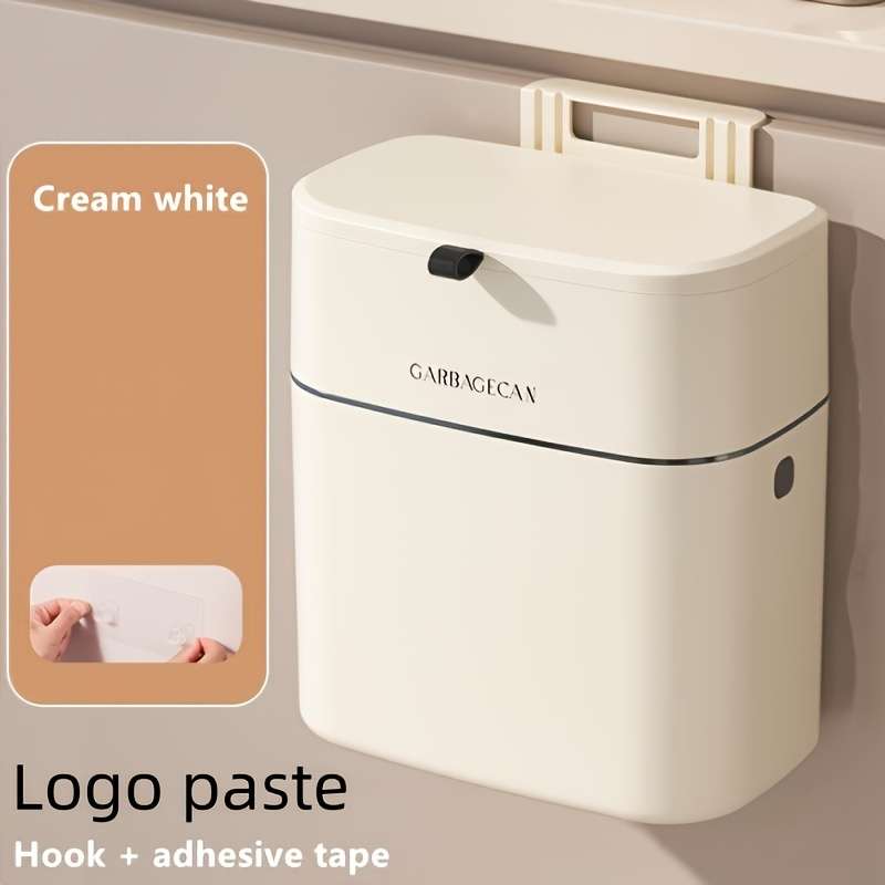 1pc Wall Mounted Trash Can