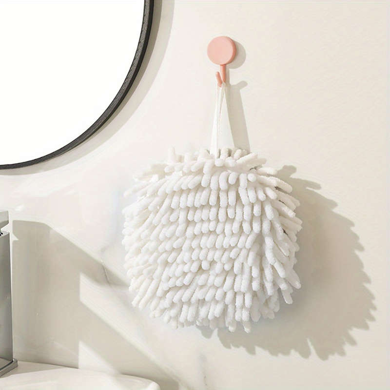 1pc Chenille Hand Towels For Bathroom